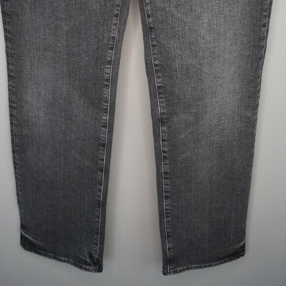 New AG Kinsley AG-ED High Rise Pop Crop Jeans in 10 Years Bonfire size 25 - Picture 6 of 16